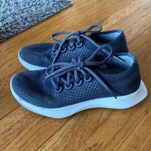 Allbirds Tree Dasher 1 Thunder/Gray (White Sole) size 8